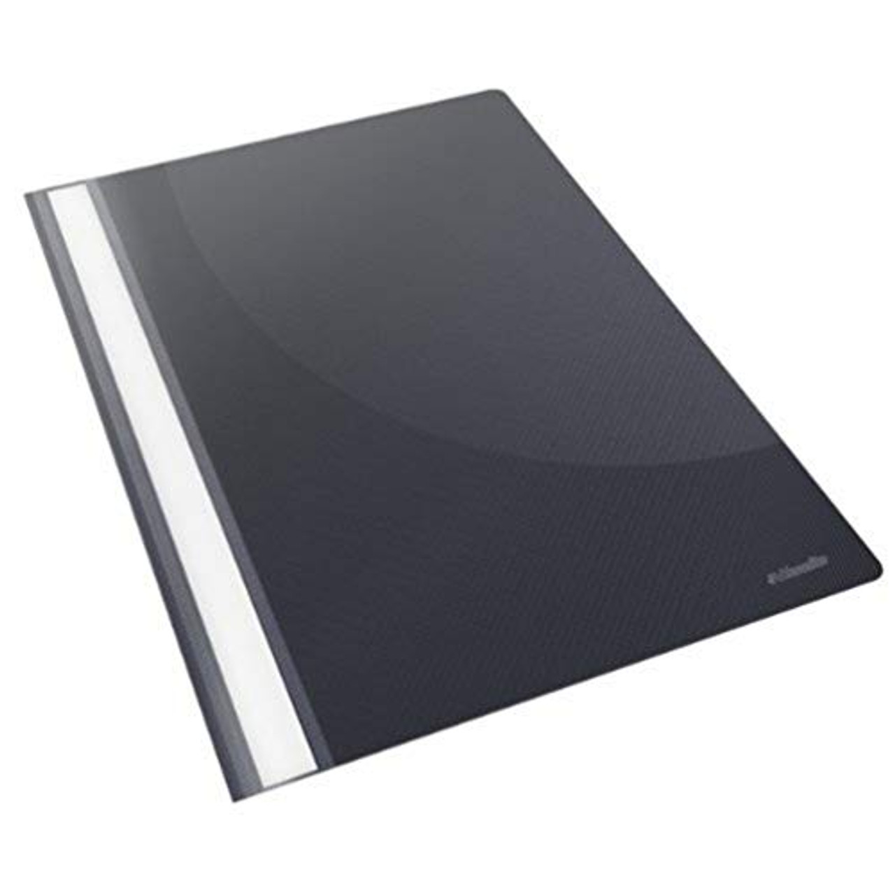 Esselte 28320 Plastic A4 Report File - Black, Pack of 25