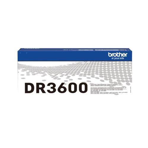 Brother DR-3600 Drum Unit, Genuine Supplies, in official packaging with blue and white box design.