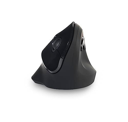 Bakker Elkhuizen BNEPRF10 Vertical Mouse Right Handed PRF, wireless ergonomic mouse with 4 keys and scroll wheel.