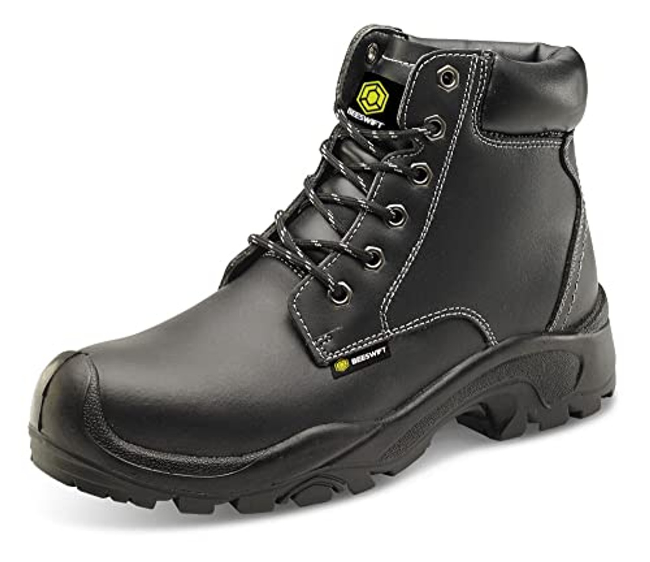 6 EYELET PUR BOOT S3 BLACK 07