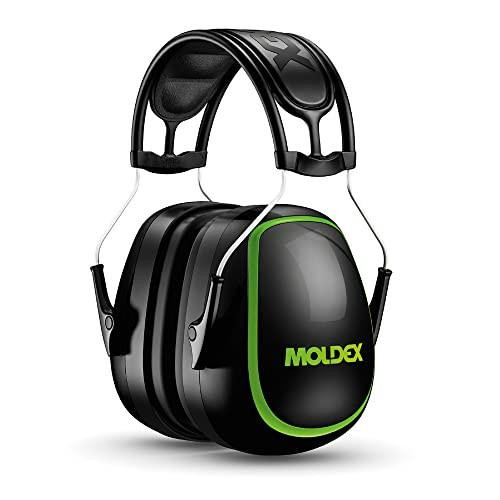 Moldex 613001 M6 Ear Defender, 35db,Black, electronic ear protection headset with adjustable headband and padded ear cups.