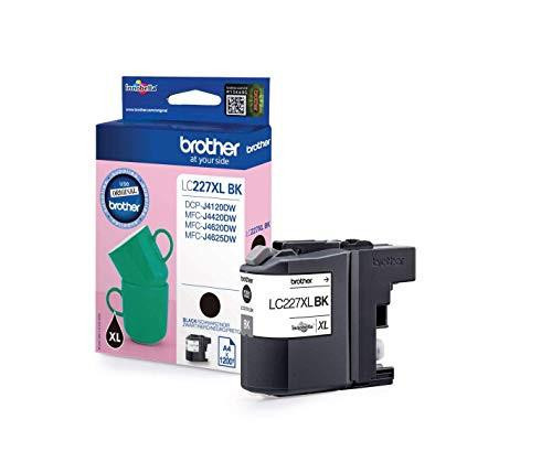 Brother LC227XLBK - Black - original ink cartridge for Brother printers such as DCP-J4120DW, MFC-J4420DW, MFC-J4620DW, MFC-J4625DW, Business Smart MFC-J4420DW, in black packaging.