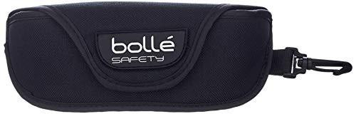 Bollé ETUIB Semirigid Polyester Case, Black, with Belt Clip and Loop, Dimensions 18cm x 9cm x 24cm, designed for safety and easy carrying.