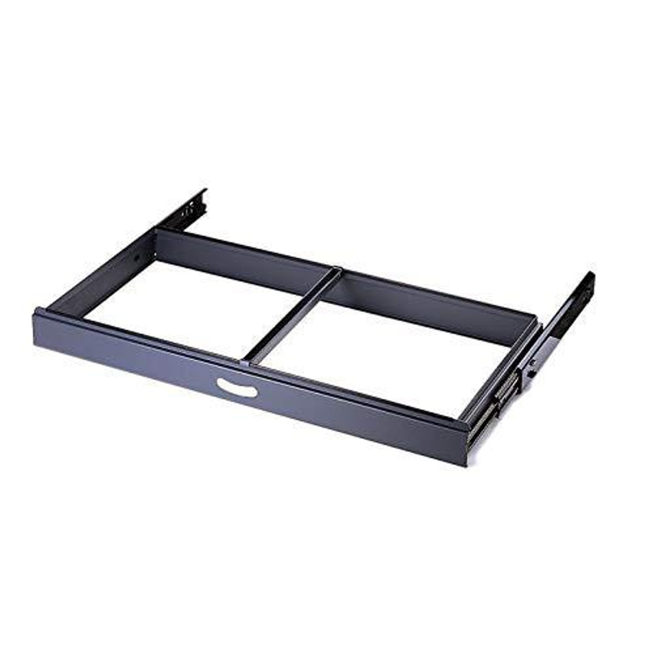 Bisley Roll-out Filing Frame for Cupboard Grey Ref BRFA, metal filing frame designed for cupboard storage with extendable slide-out mechanism.