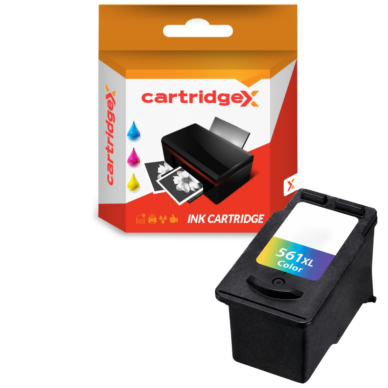 Compatible Tri-Colour Ink Cartridge Replacement For Canon CL-561XL High Capacity