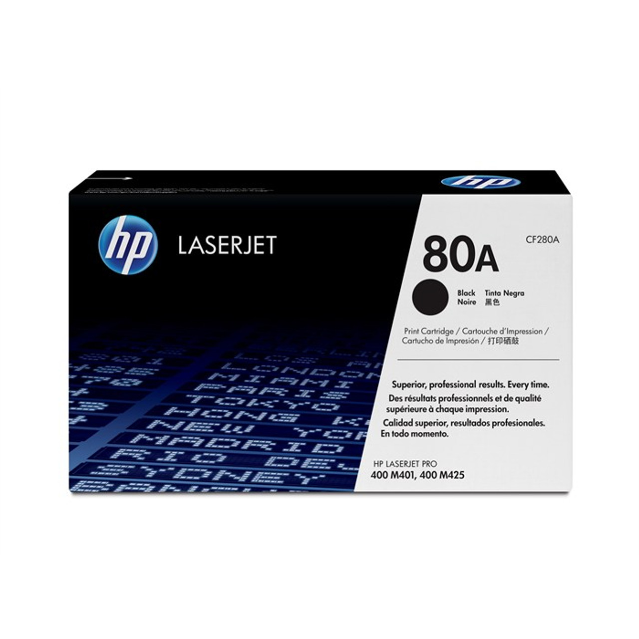 Hp 80a Original Black Toner Cartridge (Cf280a)