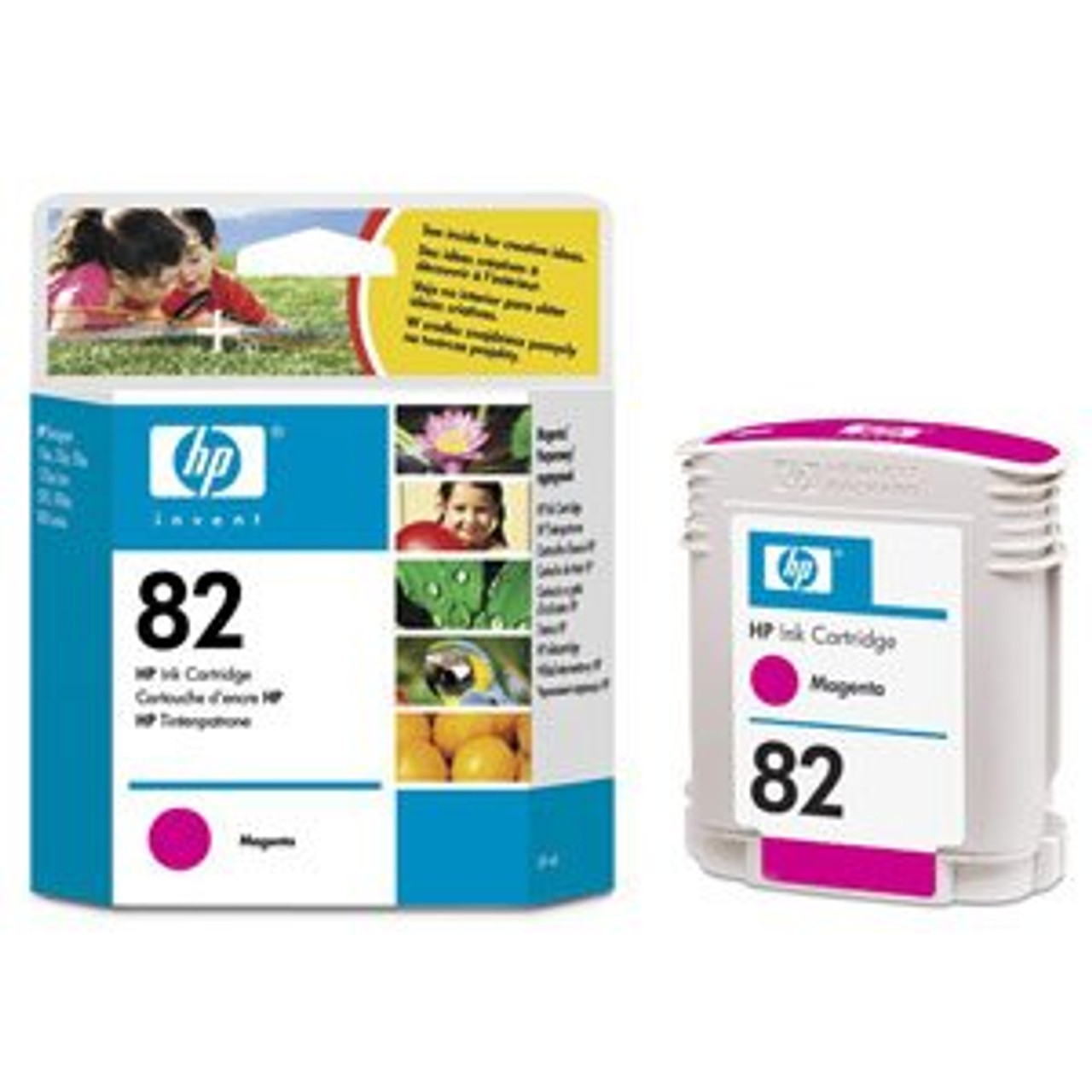 High Capacity Hp 82 Original Magenta Ink Cartridge (C4912a)