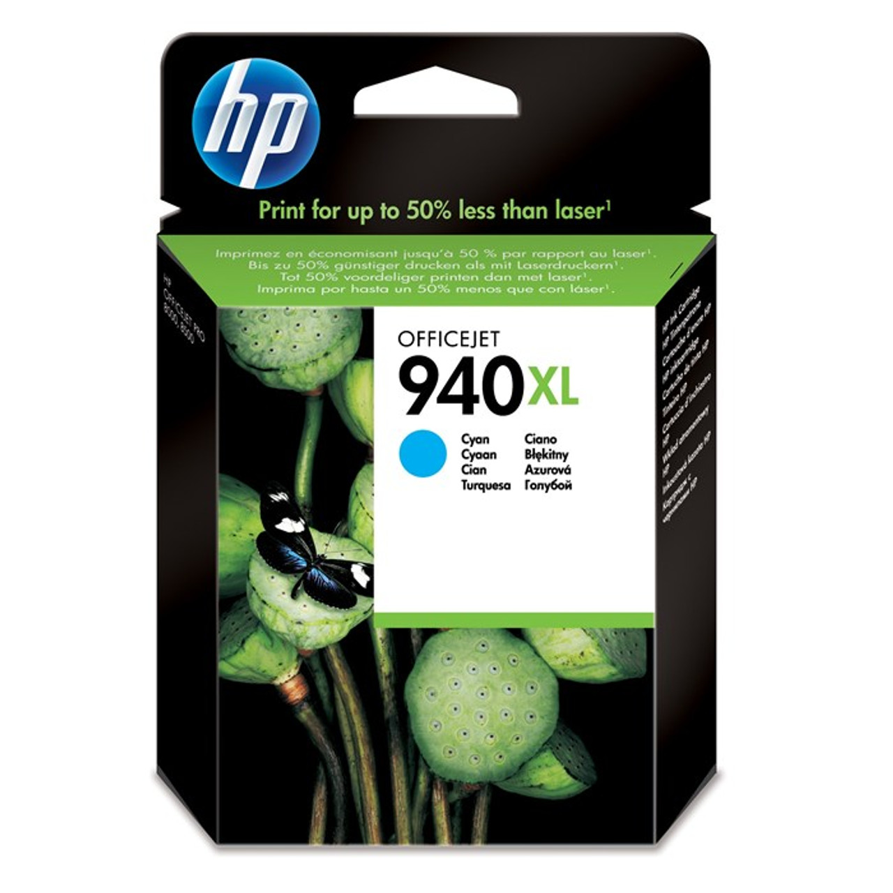 High Capacity Hp 940xl Original Cyan Ink Cartridge (C4907ae)