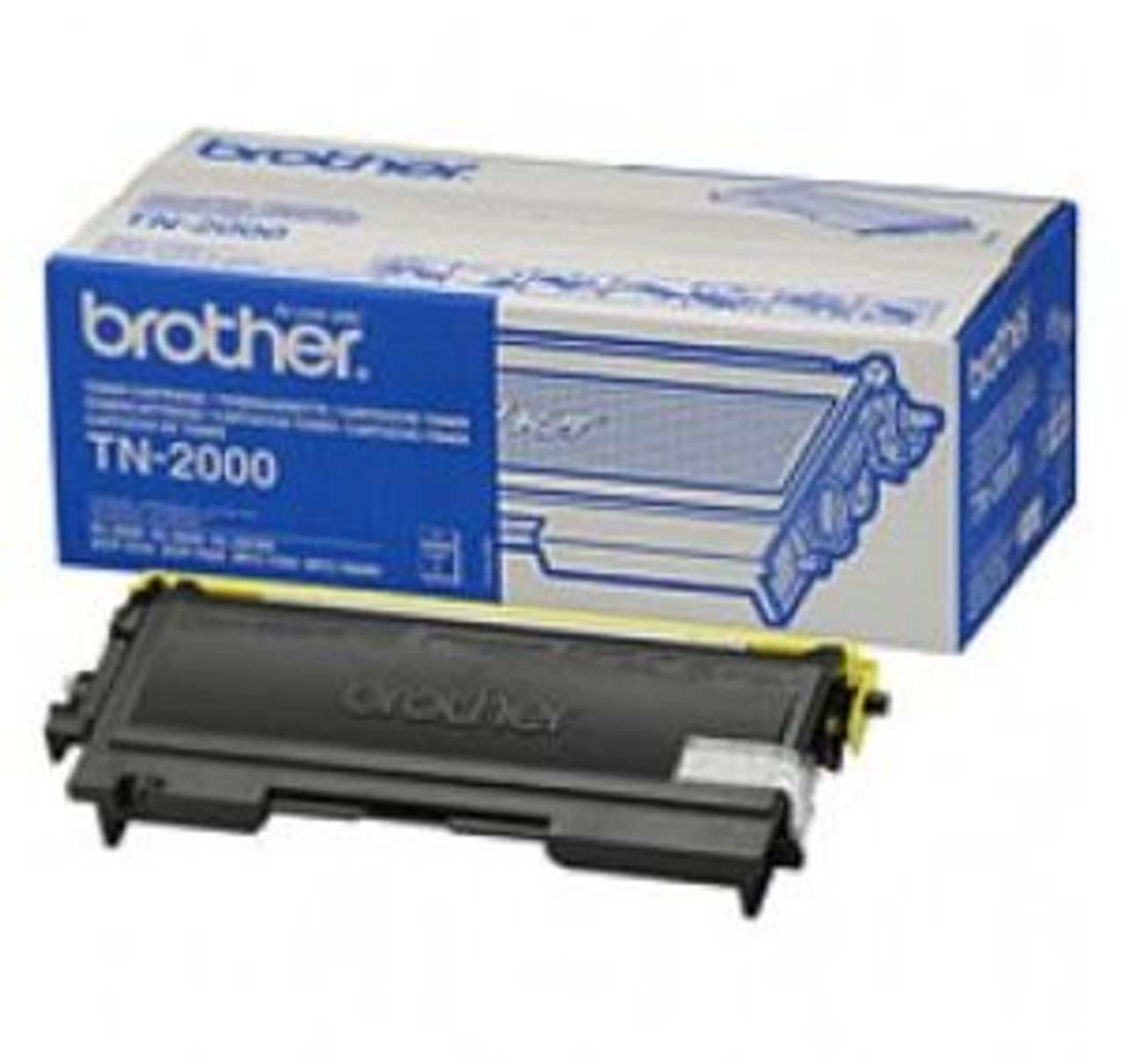 Brother Tn2000 Original Black Toner Cartridge (Tn-2000 Laser Printer Cartridge)