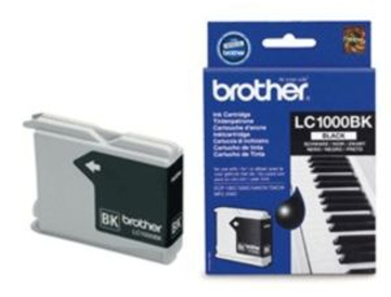 Brother Lc1000bk Original Black Ink Cartridge(Lc1000bk Inkjet Printer Cartridge)