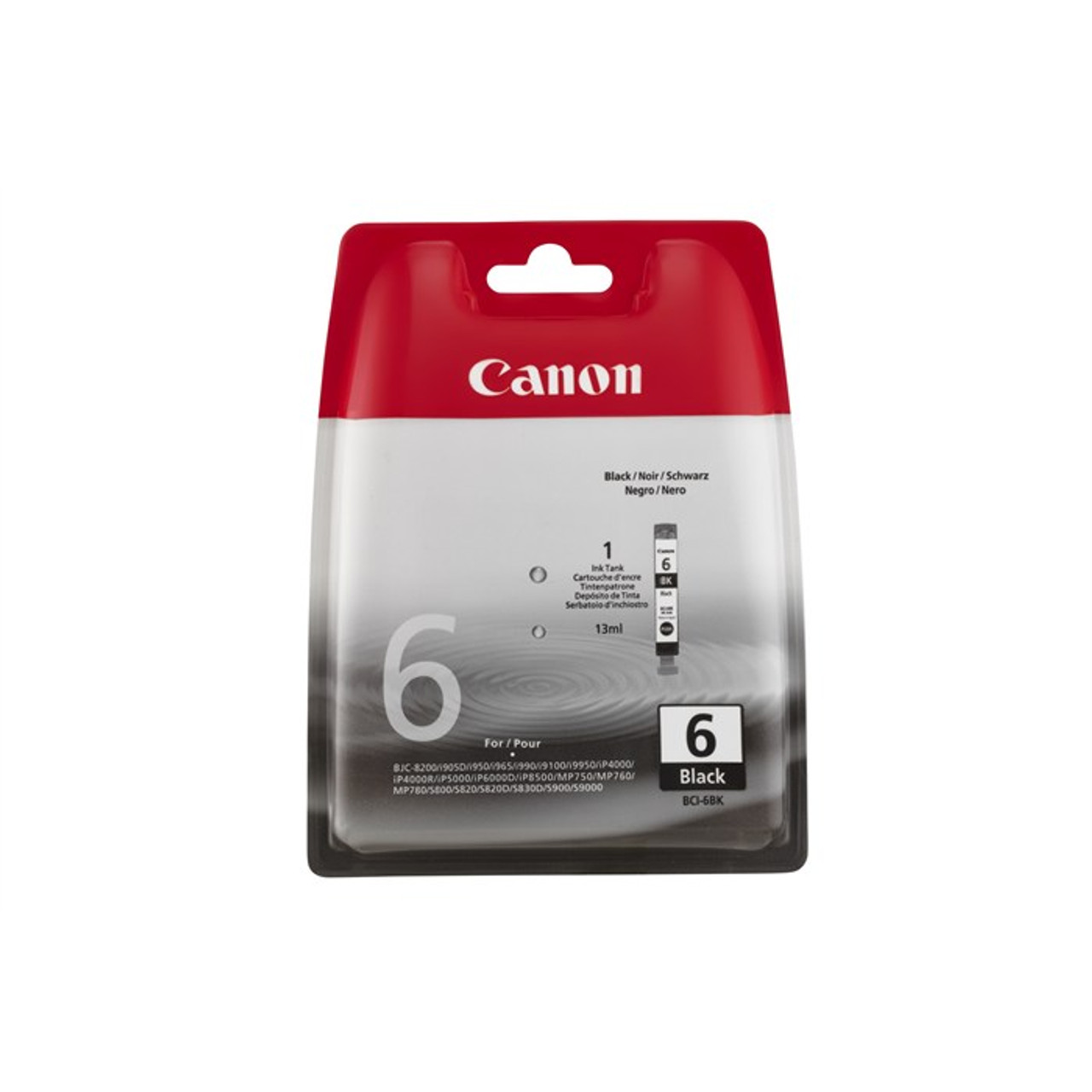 Canon Bci-6bk Original Black Ink Cartridge (4705a002) - Cartridgex