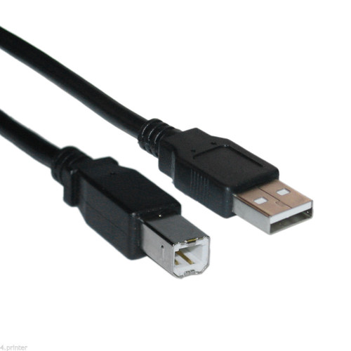 1.8 M Usb 2.0 Cable A To B High Speed For Printers Computers Pc Laptop Hdd Ext