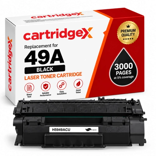 Compatible HP 49A Q5949A Black Toner Cartridge 3000 Pages