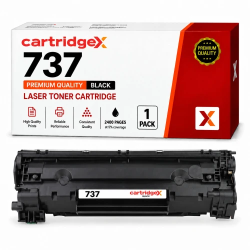 Compatible Canon CRG-737 Black Toner Cartridge for i-SENSYS LBP and MF Printers