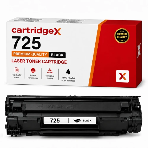 Compatible Canon 725 3484B002AA Black Toner Cartridge 1600 Pages