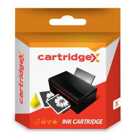 Cartridgex Compatible Yellow Ink Cartridge, image showing the packaging box with compatible ink cartridge for Epson WorkForce Pro WP-4595DNF6 WP-4015DN printer