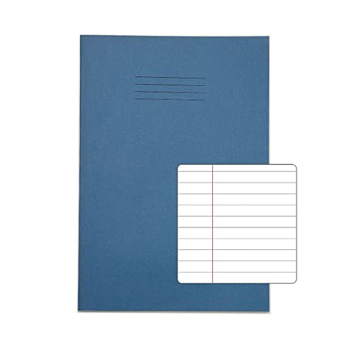 Rhino Exercise Book 8mm Ruled A4 Plus Light Blue (Pack of 50)