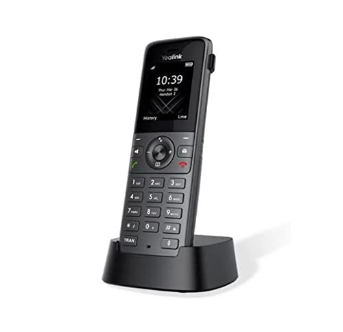 Yealink W73H Wireless DECT Handset – Business Cordless Phone with HD Voice, Noise Cancellation, and 35hr Talk Time Yealink W73H Wireless DECT Handset – Business Cordless Phone with HD Voice, Noise Cancellation, and 35hr Talk Time