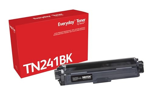 Everyday by Xerox Black Toner compatible with Brother TN241BK, Standard Capacity