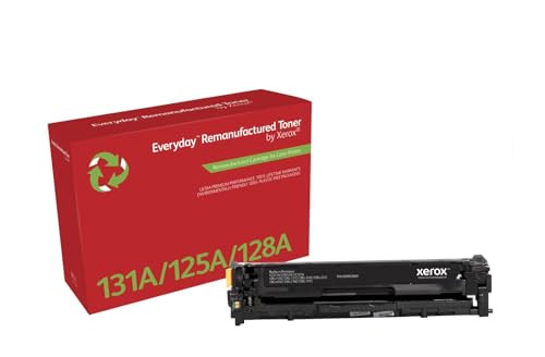 Everyday by Xerox Cyan Toner compatible with HP 131A HP 125A HP 128A (CF211A/ CB541A/ CE321A), Standard Capacity