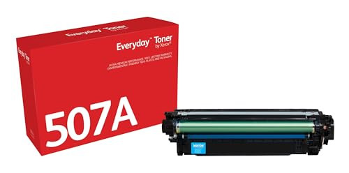 Everyday by Xerox Cyan Toner compatible with HP 507A (CE401A), Standard Capacity