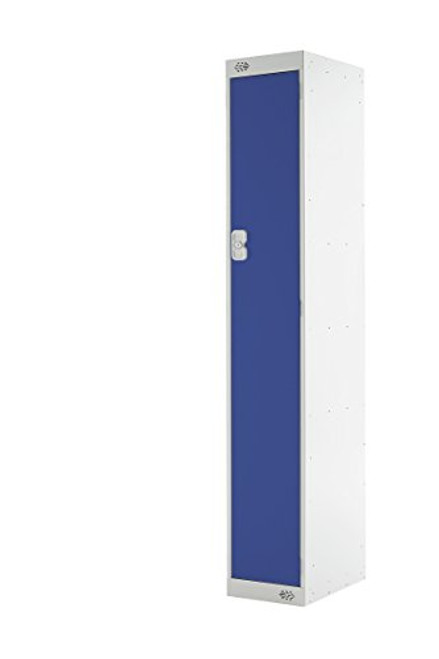 Moresecure M12211GUCF00 1800 x 300 x 300 mm Single Door Locker - Light Grey/Blue