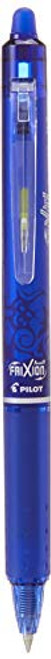 Pilot Frixion Clicker Retractable Erasable Rollerball 0.7 mm Tip - Blue, Box of 12