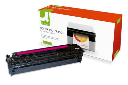 Q-Connect Compatible Solution HP 125A LaserJet Toner Cartridge Magenta CB543A-COMP