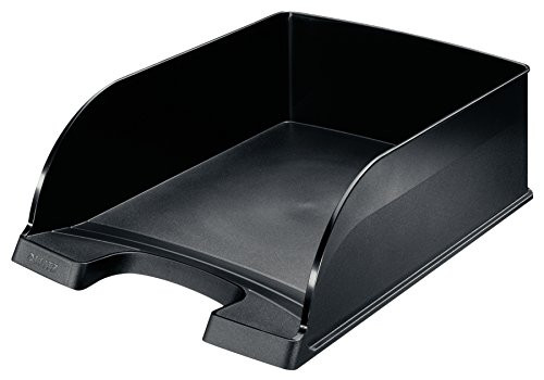 Leitz A4 Letter Tray, Jumbo, Black, Plus Range, 52330095