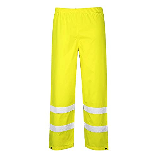 Portwest Hi-Vis Traffic Trouser, Size: XXL, Colour: Yellow, S480YERXXL