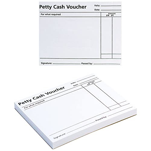 Q-Connect Petty Cash Voucher Pad 125x101mm (Pack of 10) KF00103