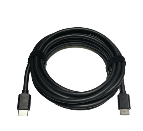 Jabra HDMI Cable 4.6m Black, coiled HDMI cable for high-definition video and audio transmission.