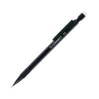 Q-CONNECT Mechanical Pencil Fine 0.5mm, black with silver tip and branding, suitable for precise writing and drawing.