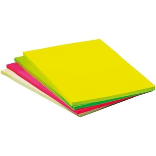 Q-Connect Extra Sticky Meeting Pads 101x150mm Assorted (Pack of 4) Q-Connect Extra Sticky Meeting Pads 101x150mm Assorted (Pack of 4)