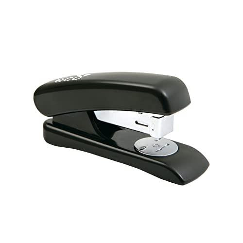 Rapesco 1084 ECO Compact Stapler, 20 Sheet Capacity, Black, office stapler for binding multiple sheets of paper.