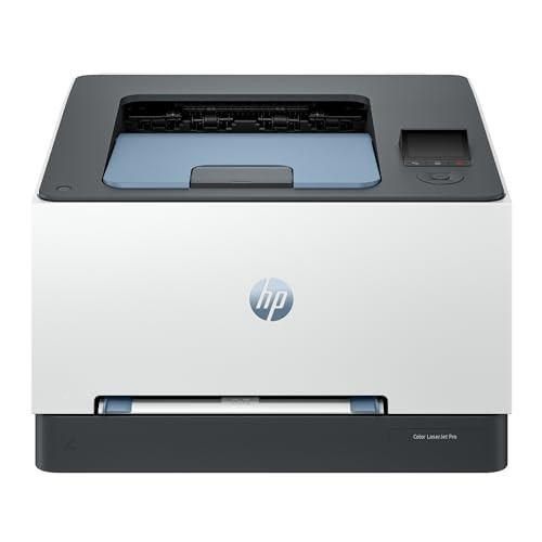 HP LaserJet Pro 3202dn Laser Printer, Color, Printer for Small to Medium Business, with Ethernet, 2-Sided Printing, Print from Phone or Tablet, Front USB Port, and TerraJet Cartridge.