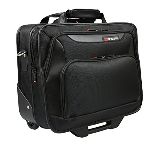 Monolith trolley case with laptop compartment