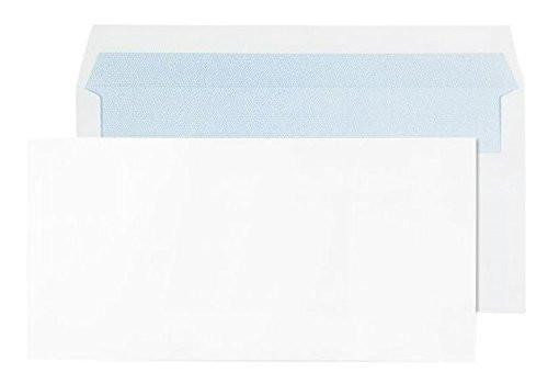Blake Purely Everyday - envelopes, white DL size (110 x 220 mm) paper envelopes with peel-and-seal flaps for professional correspondence.