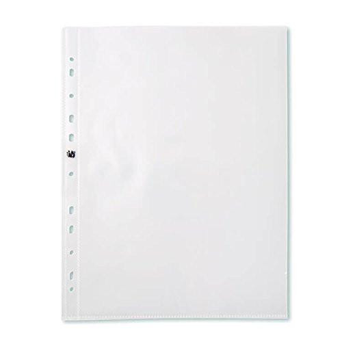 5 Star Elite Expanding Punched Pocket Polypropylene Top-Opening 200 Micron A4 Clear (Pack 10) (134633), A4 clear polypropylene expanding punched pocket with top opening and punched holes on the side for filing.