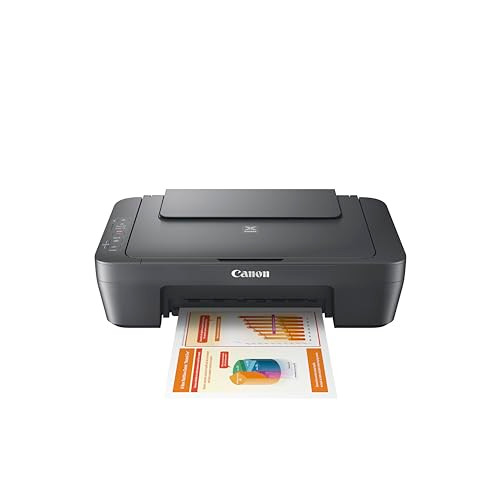 Canon PIXMA MG2551S Colour All-in-One Inkjet Printer - A4, Print, Copy, Scan - Print via USB Connection Only - Energy Efficient - Home Print