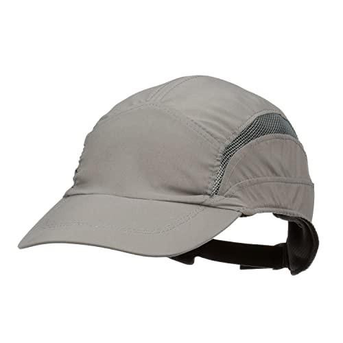 3M First Base 3 Bump Cap 2030605, Classic, Grey, Standard Peak, 70mm, image of a grey safety bump cap with a standard peak designed for head protection.