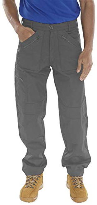 ACTION WORK TROUSERS GREY 46