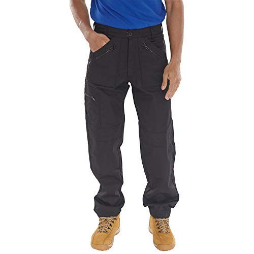 ACTION WORK TROUSERS BLACK 46S