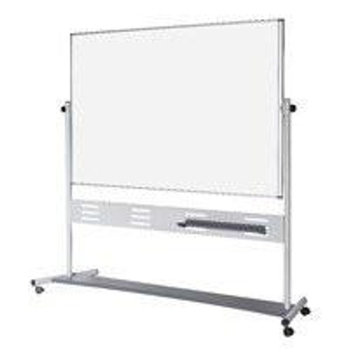 Bi-Office Evolution Revolver Board 150x120cm, whiteboard with adjustable height and sturdy frame.