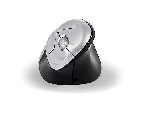 Bakker Elkhuizen BNEGMW GRIP Vertical mouse GripMouse 3 keys/scroll wheel/wireless, ergonomic vertical mouse with a sleek design and wireless connectivity, suitable for comfortable and precise computer navigation.