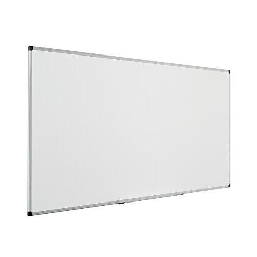 Bi-Office Maya Enamel Aluminium Framed Whiteboard 180x120cm, modern large whiteboard with aluminium frame.