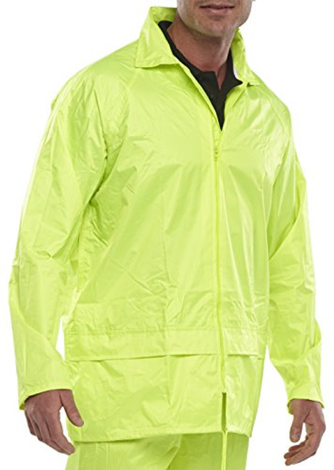 NYLON B-DRI JACKET SATURN YELLOW XXXL
