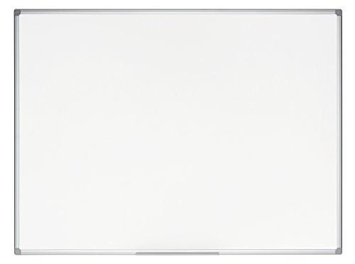 Bi-Office Earth-It Eco-Friendly Aluminium Frame Enamelled Whiteboard 180x90cm, blank whiteboard with aluminium frame suitable for educational and office use.