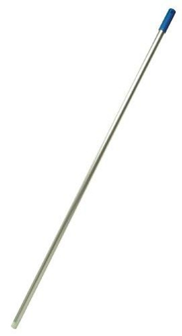 Contico CNT00783 540BL Mop Handle Aluminium Socket, Blue, long blue and silver mop handle with aluminium socket for cleaning tools.