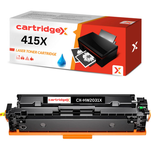 Cartridgex Compatible HP 212X Cyan Toner Cartridge W2121X High Capacity 10,000 Pages